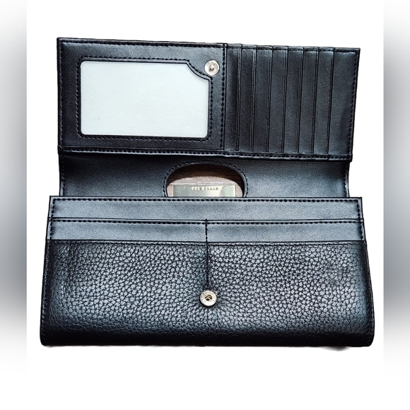 Ted Baker Blue Large Bobble Wallet - Picture 4 of 9